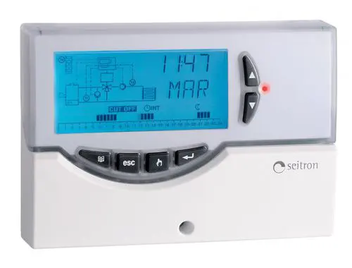Floor Heating Climate Regulator, 4 NTC, 3+1 Relays, PI/ON-OFF – RKP01M | SEITRON