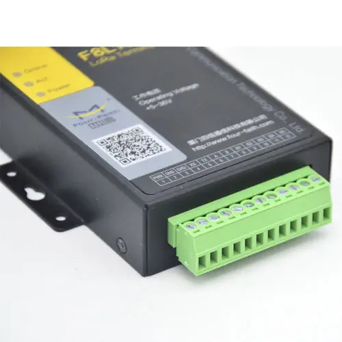 Wireless LoRa Remote Terminal - RS-485/232 Data Acquisition | Four-Faith F8L10T