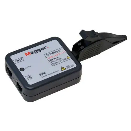 Battery Voltage Monitor, Capacity Test, Daisy‑Chain 2×120 Cells – BVM | Megger