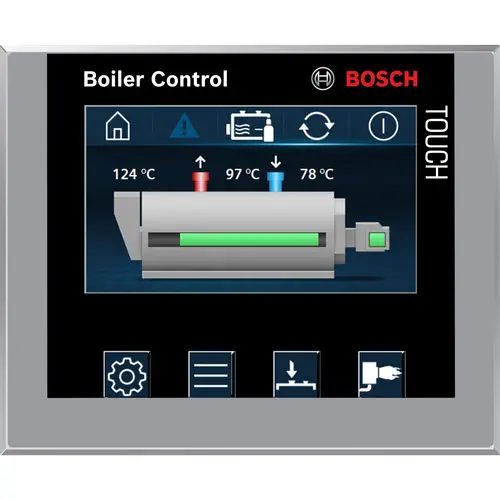 Sequence Control for up to 4 Boilers, Pre-configured & Wired, Touch, Multi-Protocol – CWC | Bosch