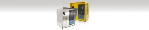 Self‑Service Truck Weighbridge Kiosk, RFID, IP66, Stainless/Painted Steel – GST1 Plus | GIROPES