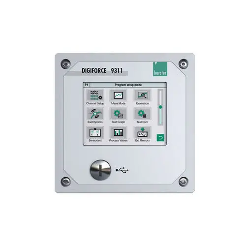 burster DIGIFORCE 9311 Universal Process Controller, Force & Displacement, 16 Programs, PROFINET, EtherNet/IP