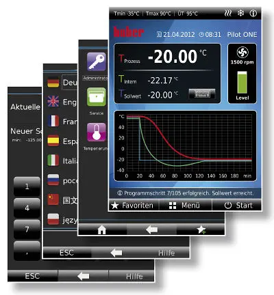 Automotive Temp. Control, -45~95°C, 12 kW, Pilot ONE – Unimotive 08w | Huber
