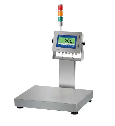 General Measure GMC-P7 F8 Digital Weighing Controller with 7-Inch Touch Screen and 50-Recipe Batching