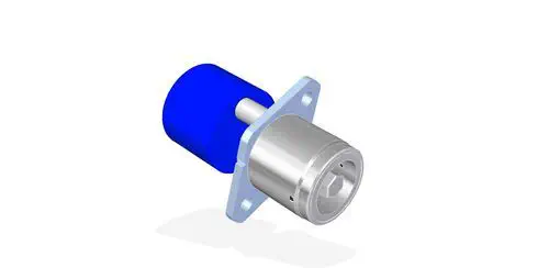 AREL DC1-2C Key-Operated Trapped Key Interlock Switch, 2NO+2NC Contacts, 10A