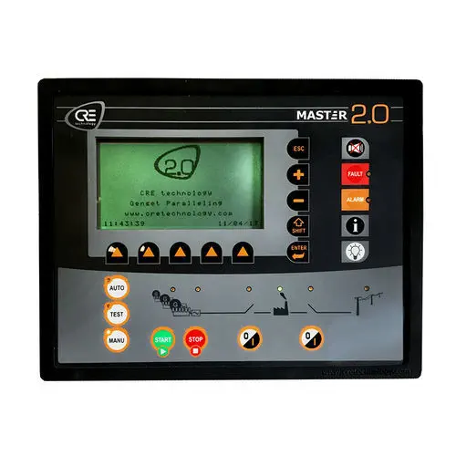 CRE TECHNOLOGY MASTER 2.0 Power Plant Controller for Generator Mains Paralleling and Load Transfer