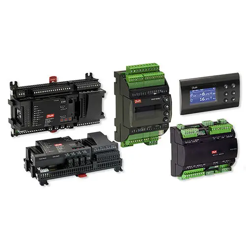 Danfoss ADAP-KOOL Refrigeration Compressor and Condenser Control System with MODBUS