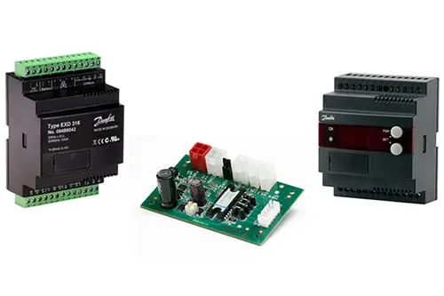 Danfoss ADAP-KOOL Refrigeration Compressor and Condenser Control System with MODBUS