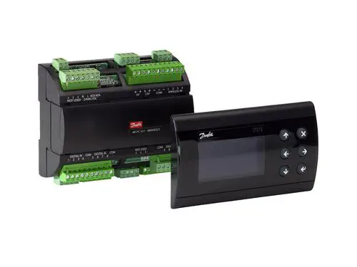 Danfoss ADAP-KOOL Refrigeration Compressor and Condenser Control System with MODBUS