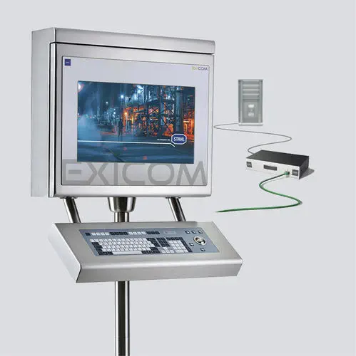 R. STAHL MANTA KVM | 24" Full HD Operator Station for ATEX/IECEx Zone 1, 2, 21, 22