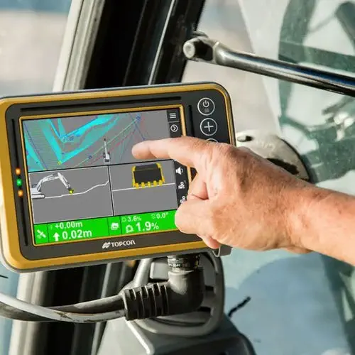 Topcon MC-Max | 2D/3D Excavator Machine Control System with Auto Tilt/Rotate, GNSS+LPS