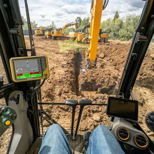 Topcon MC-Max | 2D/3D Excavator Machine Control System with Auto Tilt/Rotate, GNSS+LPS