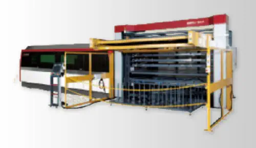 Mitsubishi LASORTING | Automated Sheet Metal Laser Cutting, Sorting & Storage Cell, 24/7 Lights-Out