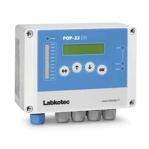 ATEX Intrinsically Safe Level Controller, 2-Relay, 4–20mA, IP65 | Labkotec POP-22 EXI