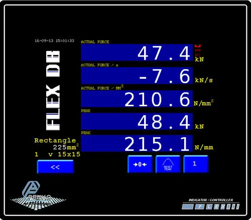 Multi-Channel Weighing Controller, 4-Channel, 1600 Hz A/D, 5.7″ TFT | PENKO FLEX Force