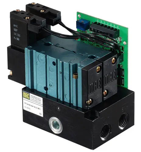 Proportional Pressure Controller, Closed-Loop IP65 | MAC Valves PPC5C