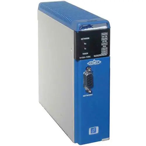 Omniflex M1593A Maxiflex RIOc Remote I/O Link Module, Conet LAN, Up to 10 km, 1000 I/O