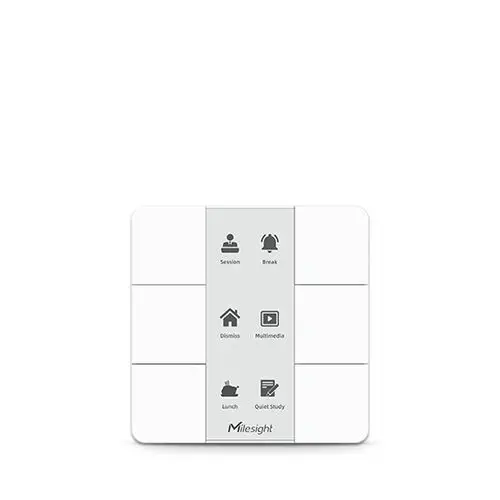 WS156 LoRaWAN Smart Scene Panel - Milesight IoT
