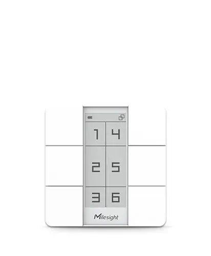 WS156 LoRaWAN Smart Scene Panel - Milesight IoT
