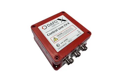 Dafo CV-X | Vehicle Fire Suppression Controller, 2 Zones, Battery-Free Backup
