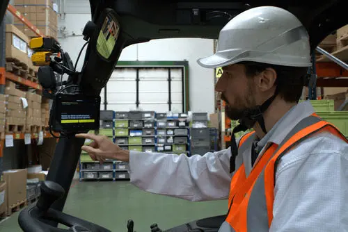 BLAXTAIR Blaxtair Checklist Digital Pre-Start Safety Inspection System with Vehicle Interlock for Forklifts