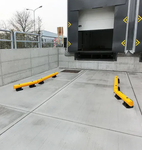 Go Systems AL120 Truck Guidance Safety Buffer for Loading Bay Dock Protection