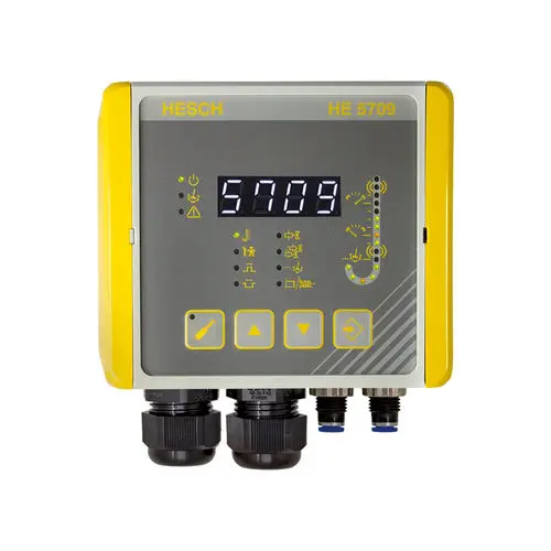 AXXERON HESCH HE 5709 Compact 4-Valve Solenoid Controller with Differential Pressure Control for Dust Collector Filter Cleaning