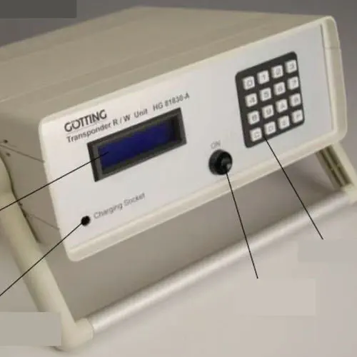 GÖTTING HG G-81830 | Handheld RFID Transponder Reader/Programmer for AGVs