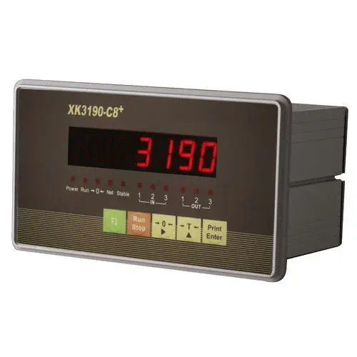 Digital Weighing Controller, 24-bit ADC, 80Hz, 3 Relay Outputs | Yaohua XK3190-C8+