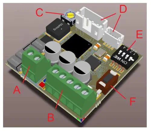 Miniature Stepper Motor Driver, Step/Direction &amp; Speed Control | Micromotors MM003AT/21-22