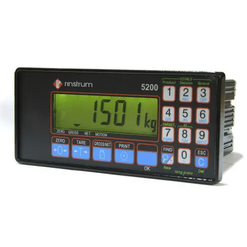 DIN Rail Weighing Controller with Check Weigh Function | Rinstrum 5200