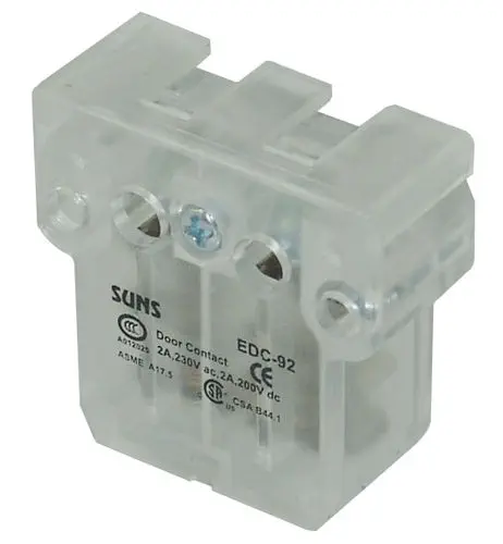 Elevator Door Contact Switch with Positive-Break Safety Contact | SUNS EDC-8/9