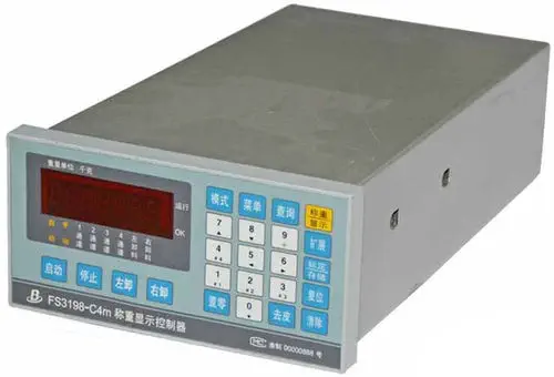 Multi-Channel Weighing Threshold Controller, 4 Setpoints, 100 Recipes | Bincheng FS3198-C4m