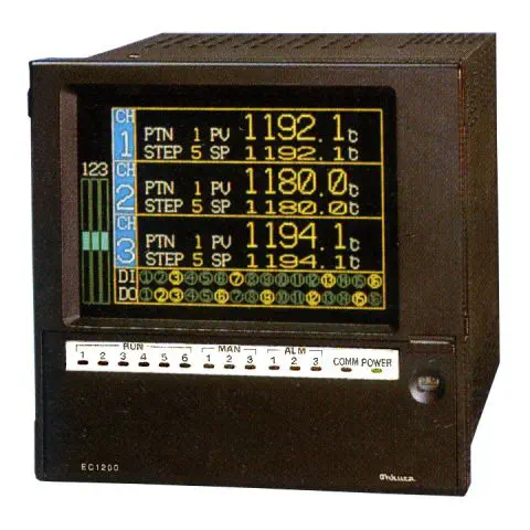 Multi-Loop Program Controller, 3-Zone PID, ±0.05% Accuracy | Ohkura EC1200A