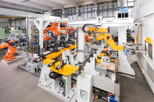 Process Automation System for Laser Manufacturing Cells | ERLAS ERLASER Automation