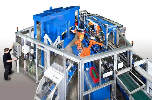 Process Automation System for Laser Manufacturing Cells | ERLAS ERLASER Automation