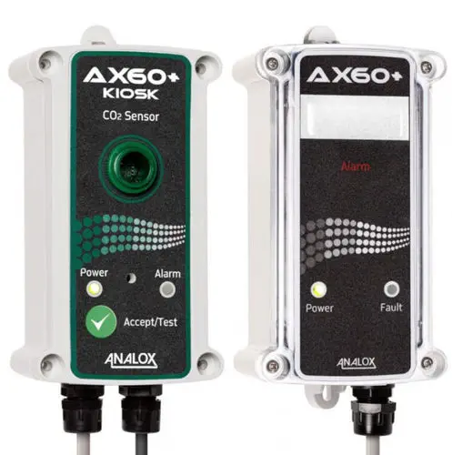 Multi-Gas Safety Monitor for CO₂, O₂ with Modbus RTU | Analox Ax60+