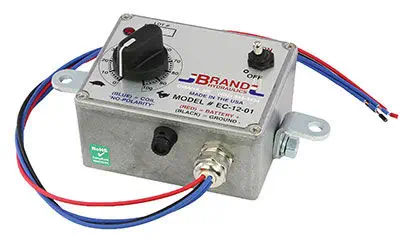 PWM Electronic Control Box for Proportional Hydraulic Valves | Brand Hydraulics EC-12-01
