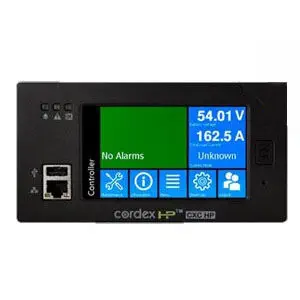 DC Power System Controller, 4.3″ Touchscreen, SNMP v3 | Alpha Cordex CXC HP