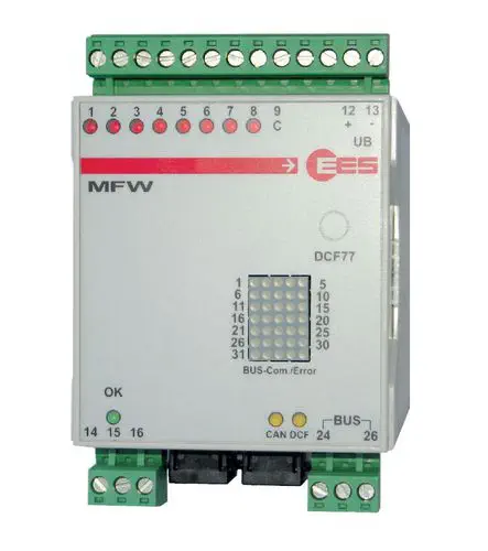 Modular Powerline I/O Telecontrol System, 109.4 kHz | Elektra Elektronik MFW