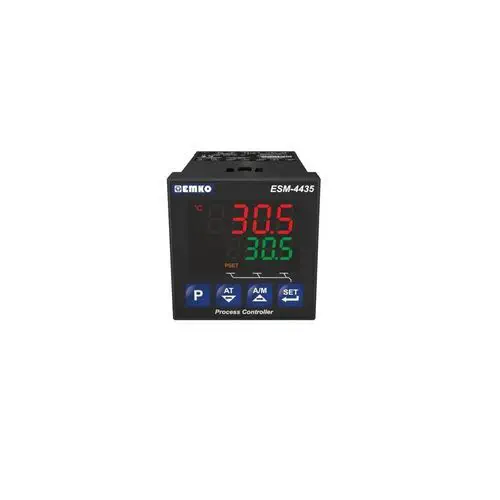 EMKO ESM-4435 | 1/16 DIN Universal Input PID Process Controller, Auto-Tune