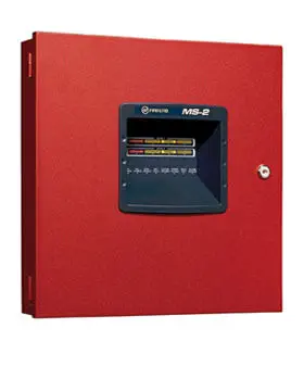 Fire-Lite MS-2 | Two-Zone Conventional Fire Alarm Control Panel, 120VAC