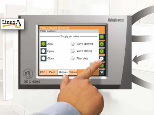 Kieback & Peter DDC4000 | BACnet B-BC DDC Controller for up to 12 Ventilation Units
