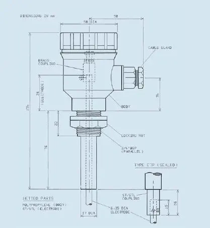 Conductive Level Controller, Plug-In, Variable Sensitivity | LTH Electronics MLC Series