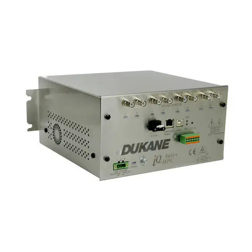 Dukane MPC Patented Multi-Point Control Ultrasonic Welding System — One Generator, Up to 16 Independent Probes