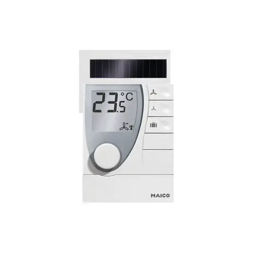 Wireless Room Air Control Panel, EnOcean 868 MHz, Solar | MAICO RLS RC