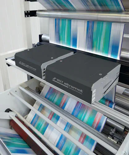 100% Print Image Inspection, 1000 m/min, RGB Line Scan | BST iPQ-Check