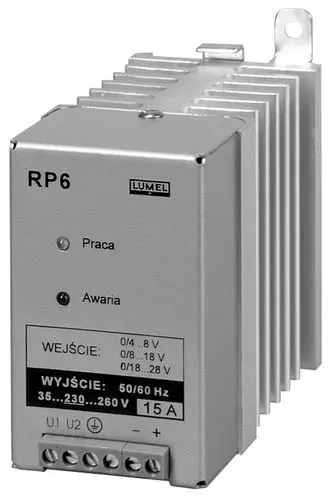 Single-Phase Phase-Angle Power Controller, up to 15 A | LUMEL RP7