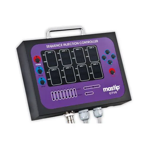 8-Zone Sequential Valve Gate Control System for Hot Runner Injection Molding | Mastip GTV8