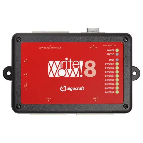 In-Circuit Production Programmer with Galvanic Isolation, 12 V Vpp | algocraft WriteNow!